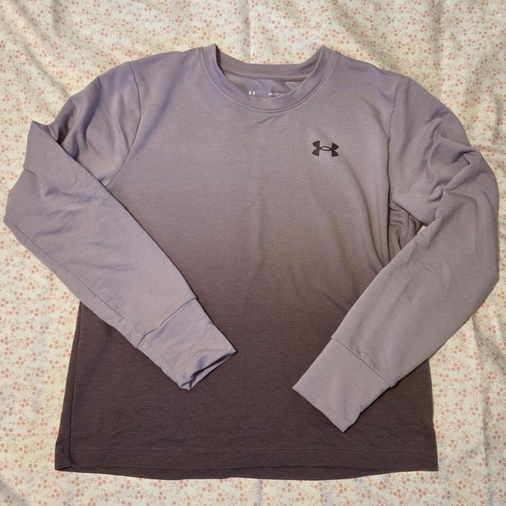 Under Armour purple ombre long sleeve shirt Size x-small